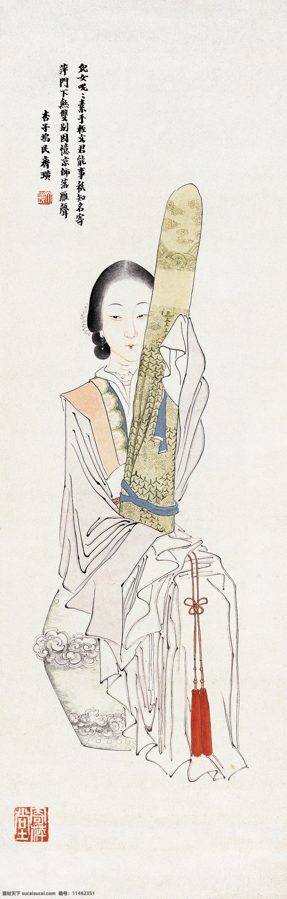 杏子坞民 齐白石国画 齐白石 齐璜 国画 仕女 琵琶 工笔画 水墨画 白石老人 树木 山水 写意 花鸟 书画 文化艺术 印章 绘画书法 设计图库