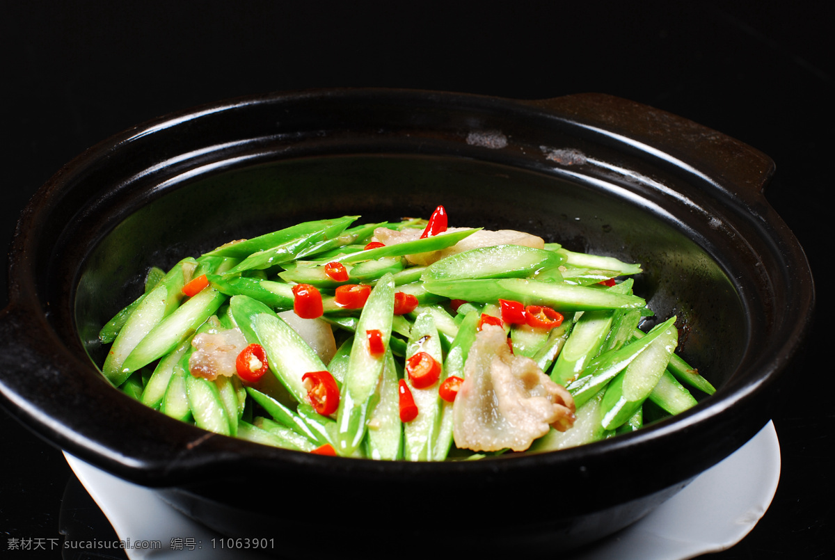 砂锅鲜芦笋 美食 传统美食 餐饮美食 高清菜谱用图