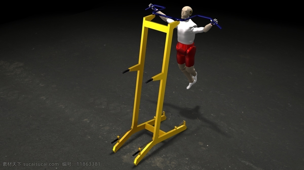 超级双杠 ups 超级 锻炼 机器 健身 健身房 酒吧 培训 设备 体育运动 推 拉 巴勒斯 superbarras paralelas 并行 3d模型素材 其他3d模型