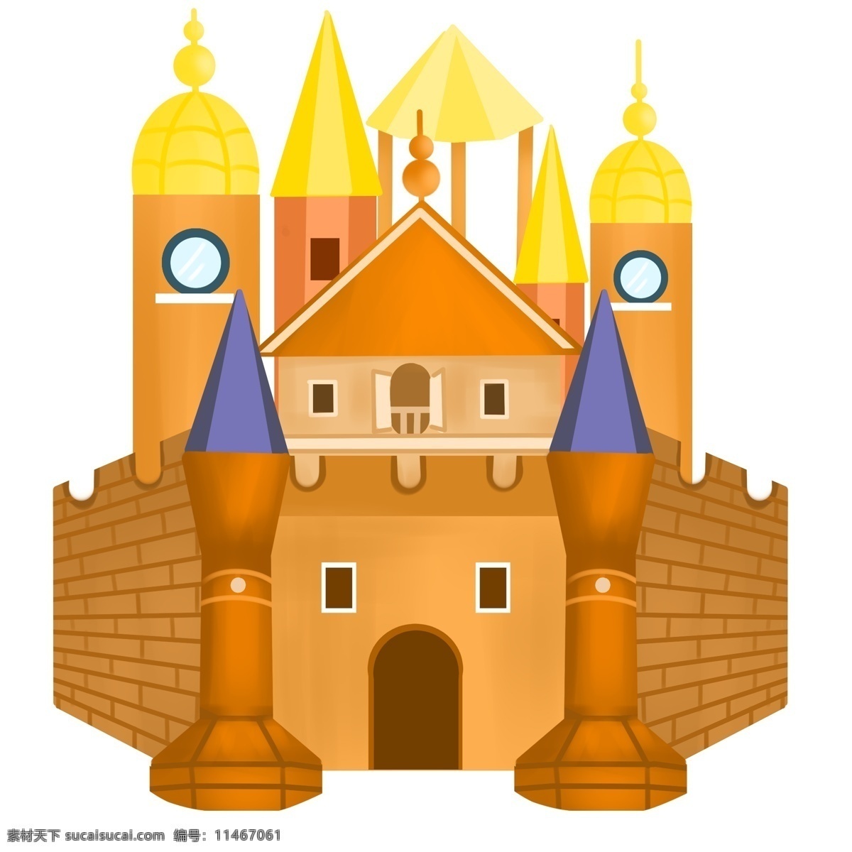 欧式尖顶城堡 欧式 城堡建筑 尖顶城堡