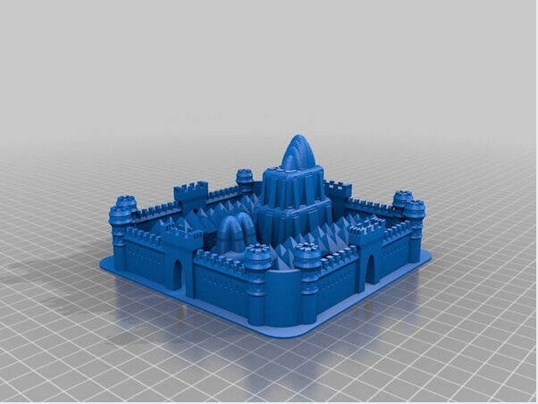 堡垒免费下载 建筑 堡垒 3d模型设计 3d打印模型 建筑结构模型