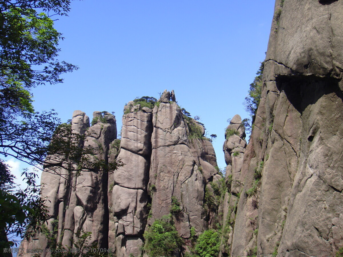 三清山 风景 山 山水 家居装饰素材 山水风景画