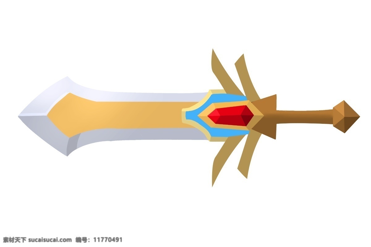 武器 击剑 卡通 插画 卡通插画 宝剑插画 玩具宝剑 宝剑模型 武器宝剑 木质的宝剑 好看的宝剑