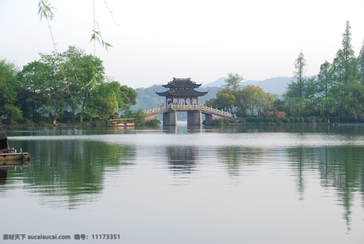 山水之间 人间天堂 杭州 山水 美 碧水 桥 杭州西湖 自然风景 旅游摄影