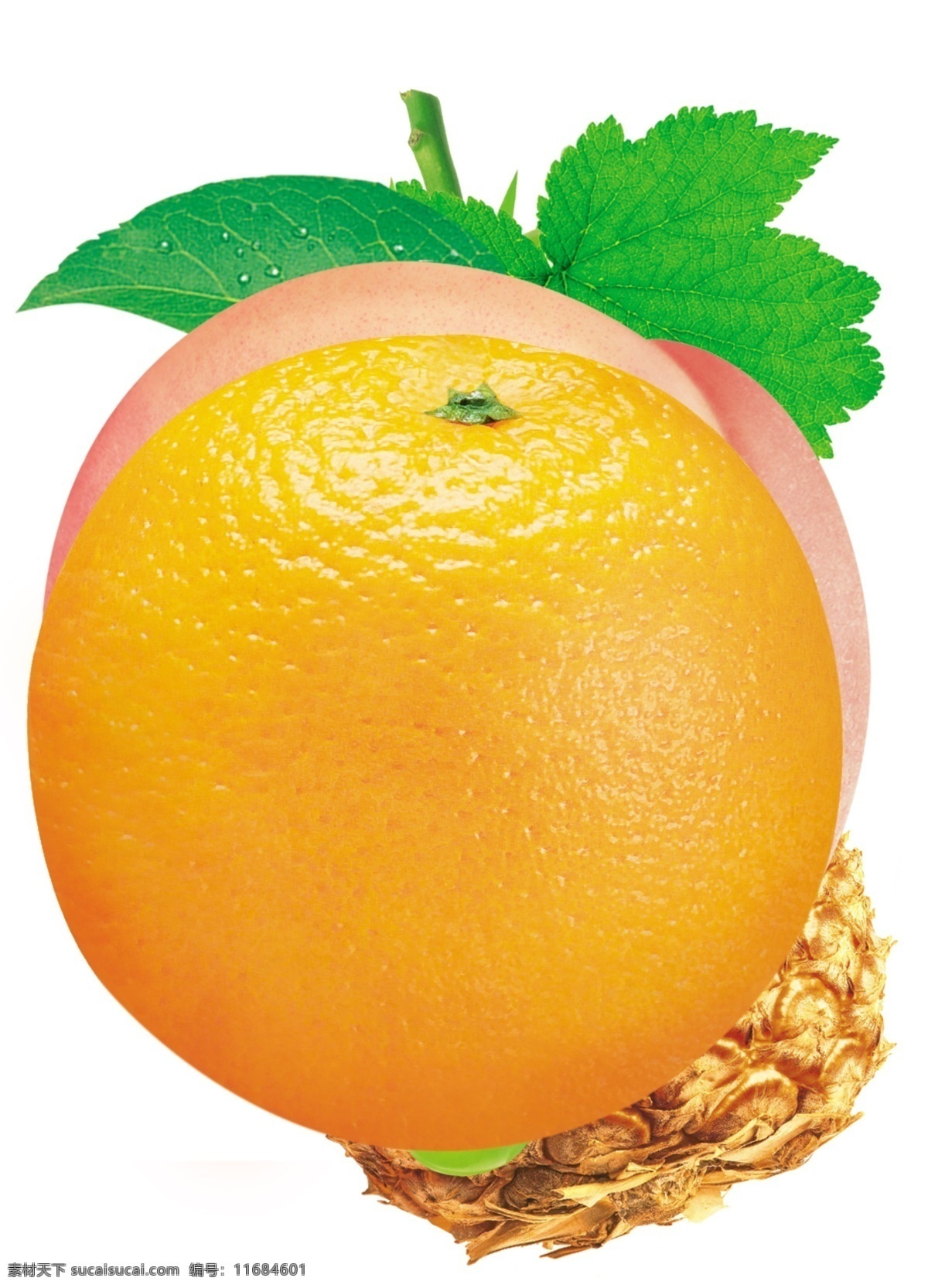分层 菠萝 橙子 苹果 葡萄 水果 桃子 源文件库 模板下载 分层水果 高精度 psd源文件 餐饮素材