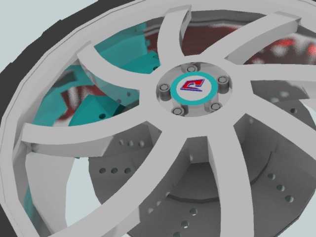 螺旋 轮 车轮 概念 工程 配件 汽车 说话时 合金 chetan 亚达夫 sketchup shaderlight 3d模型素材 其他3d模型