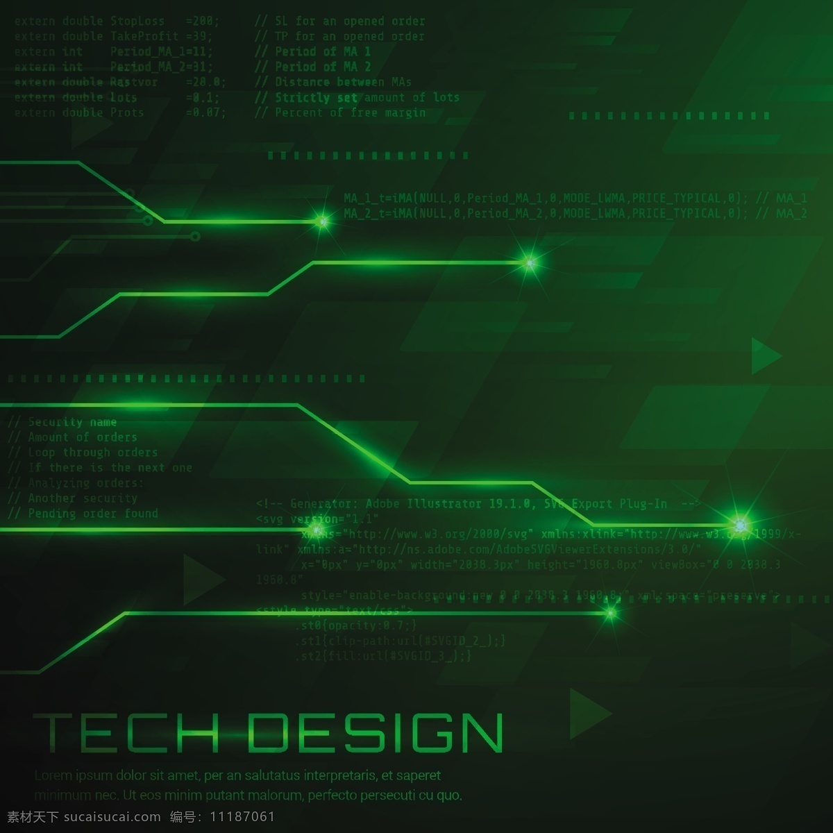 绿色 技术 背景 抽象背景 抽象 计算机 几何 线条 墙纸 技术背景 几何背景 点 抽象线 现代 装饰 电路 软件