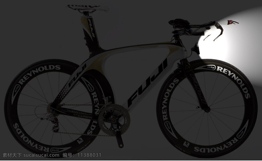 天使 眼睛 车灯 光 自行车 3d模型素材 其他3d模型