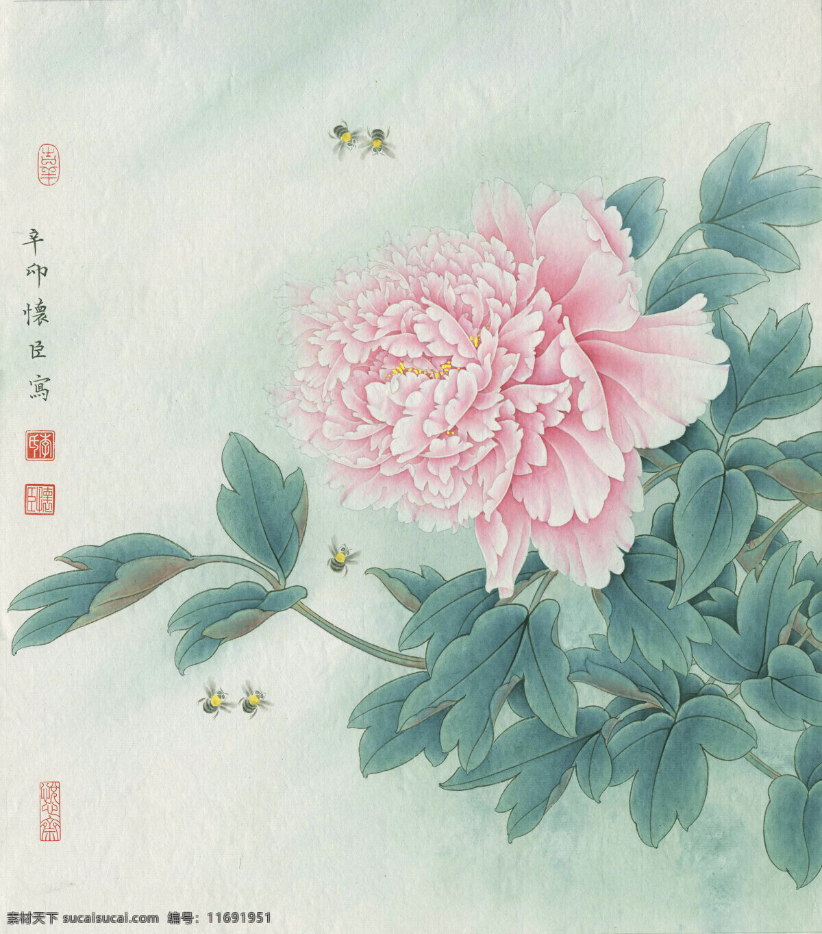 李 怀 臣 工笔 牡丹 高清 图 楼台 异香 工笔画 字画 国画 走廊挂画 客厅挂画 教室挂画 花鸟画 工笔花鸟 工笔国画 工笔荷花 工笔画欣赏 工笔画素材 文化艺术 绘画书法 高清工笔画 风景