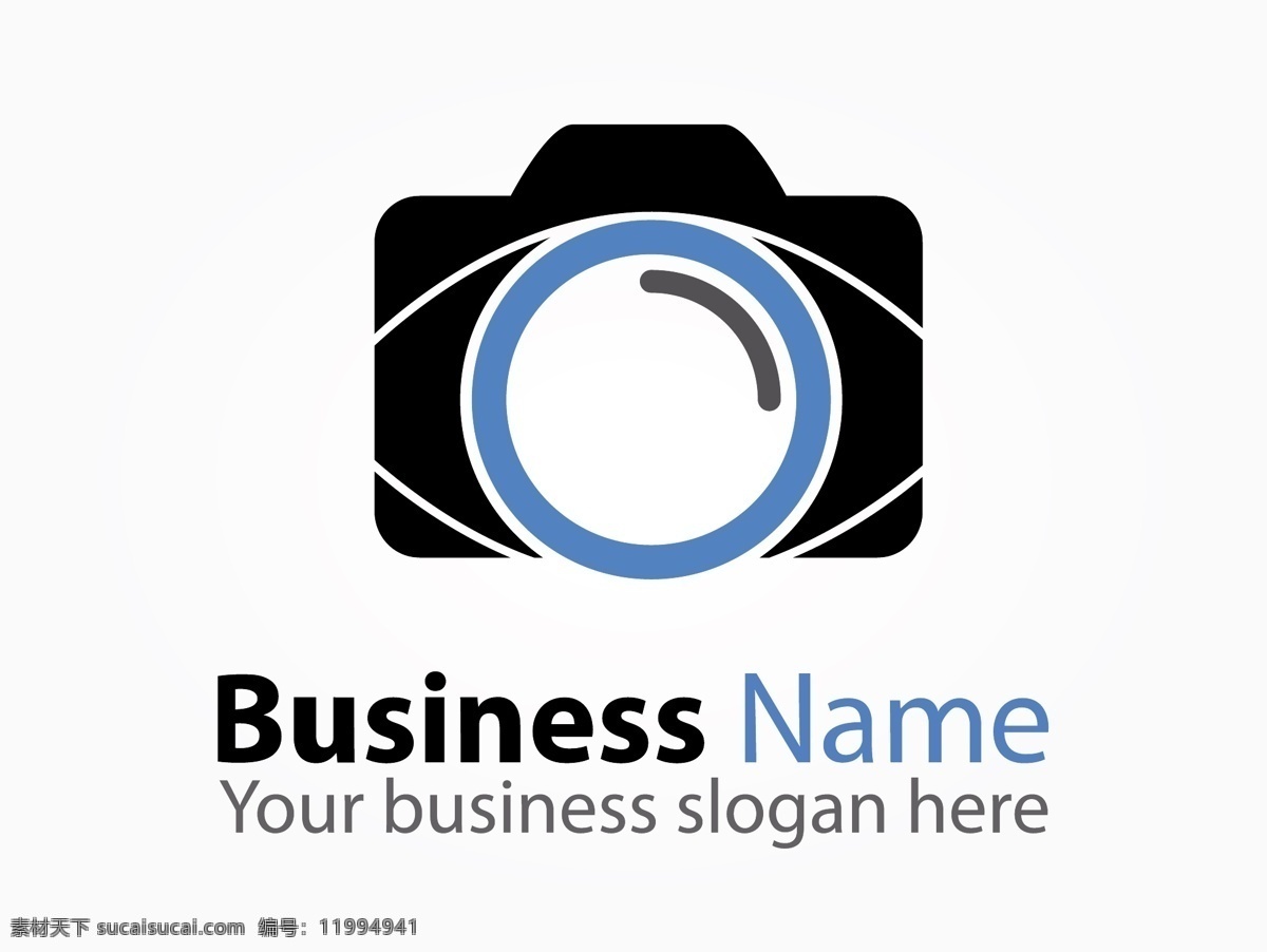 企业 logo 标志 模板 数码相机 数码 照相机 公司logo 标识标志图标 矢量 标志标识 白色