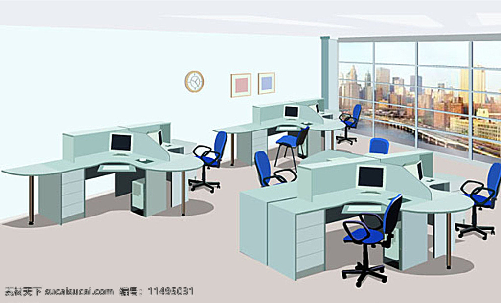 公司 室内设计 flash 动画 房间设计 办公室 家具建材 办公室布置 共享素材 多媒体 网站应用 fla 白色