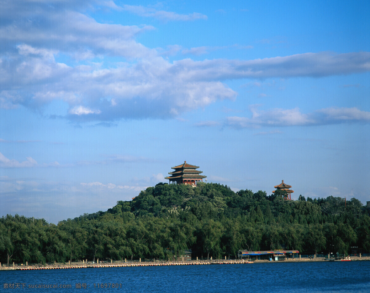 旅游景区建筑 旅游 旅游景区 景区建筑 树林 建筑 建筑物 古老建筑 古代建筑 著名建筑 建筑摄影 建筑物素材 摄影图库 建筑设计 环境家居 蓝色