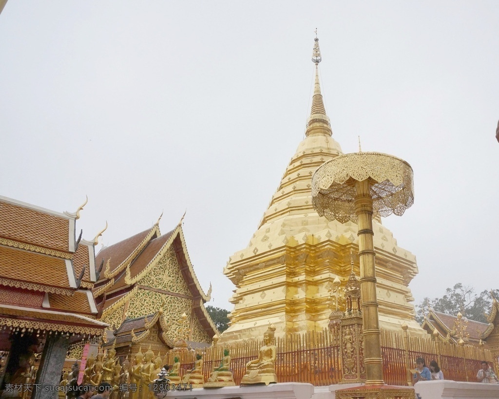 泰国寺庙 金色的寺庙 泰国风情 泰国元素 泰国建筑 文化艺术 旅游 旅游摄影 国外旅游