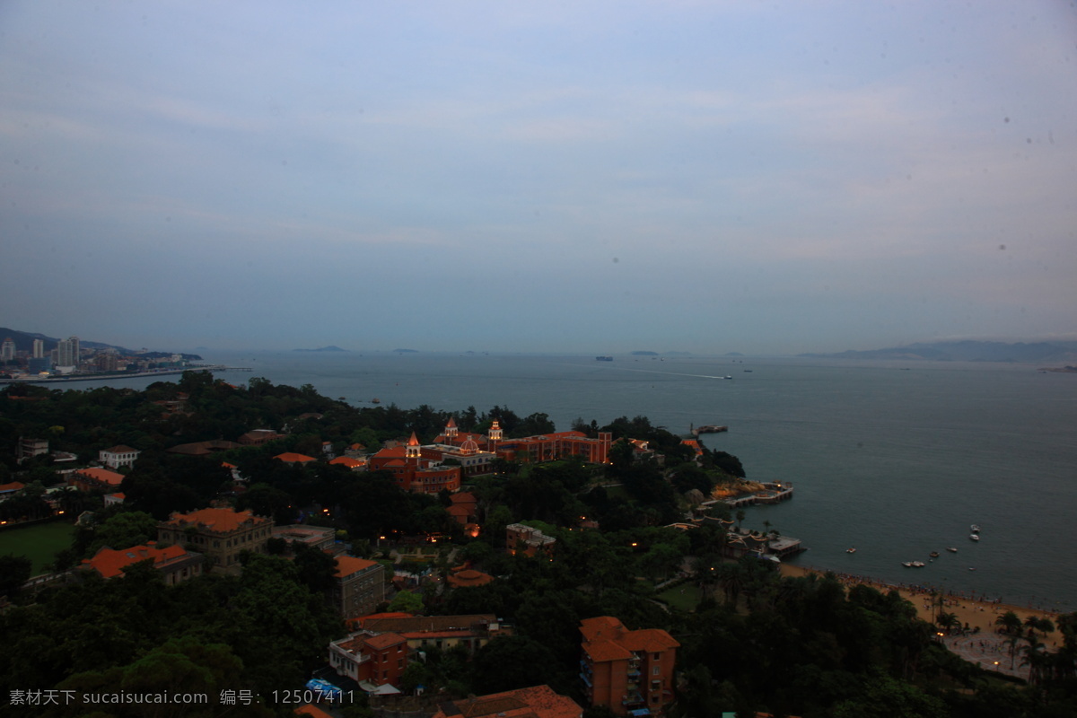 日光岩 看 鼓浪屿 码头 沙滩 日光岩美景 风景 生活 旅游餐饮