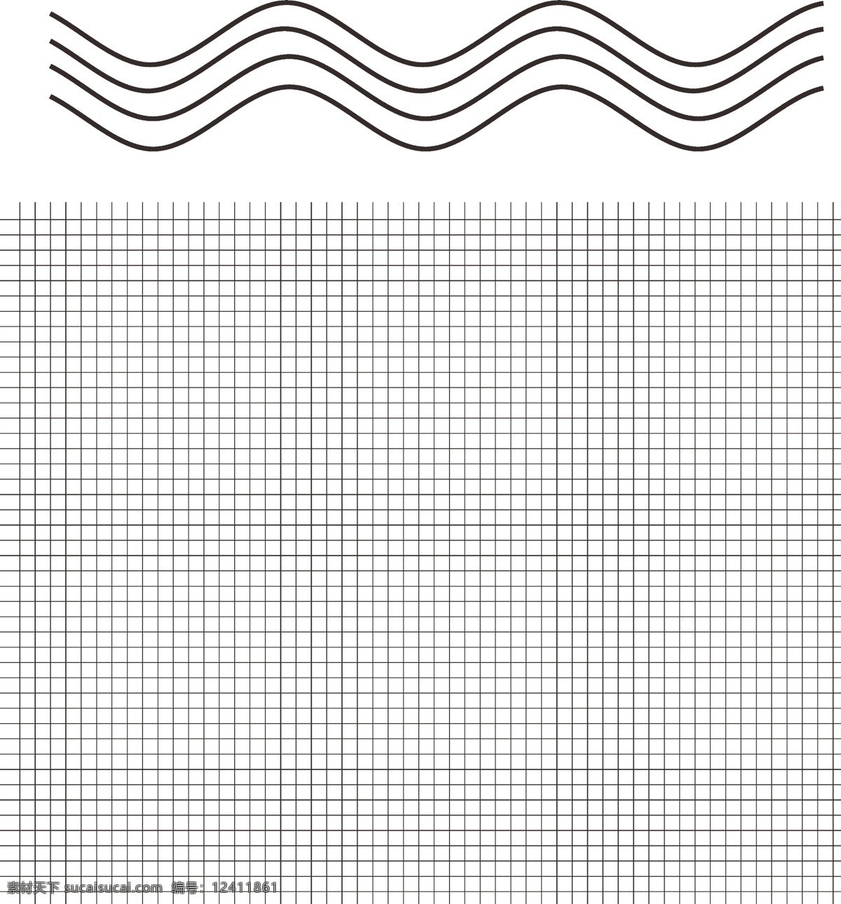 波浪线 格子线条 线条 格子 波浪 底纹 底纹边框 条纹线条