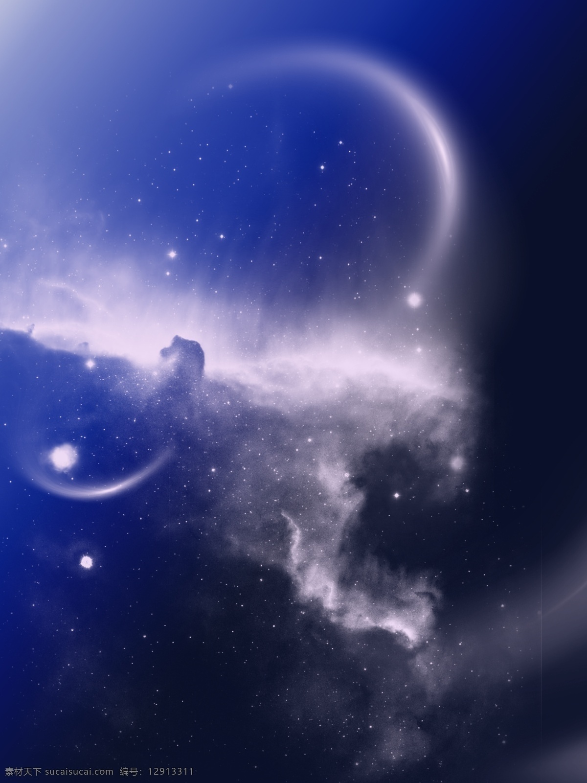 原创 宇宙 星球 蓝色 背景 原创背景 宇宙星球 蓝色背景