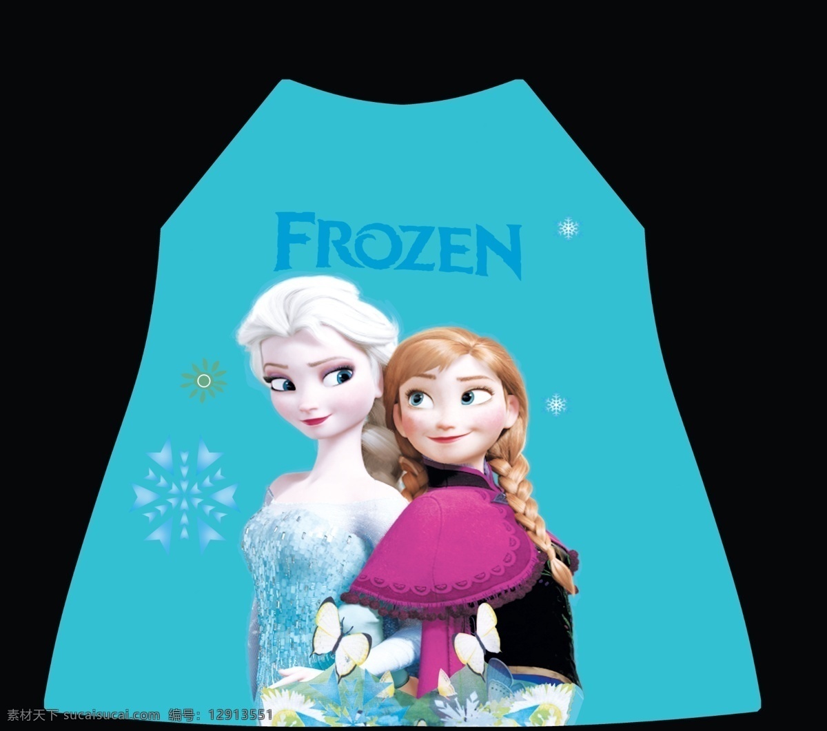 冰雪 奇缘 美丽 公主 童装 印花 图案 设 冰雪奇缘 美丽公主 图案设计 动漫动画 动漫人物