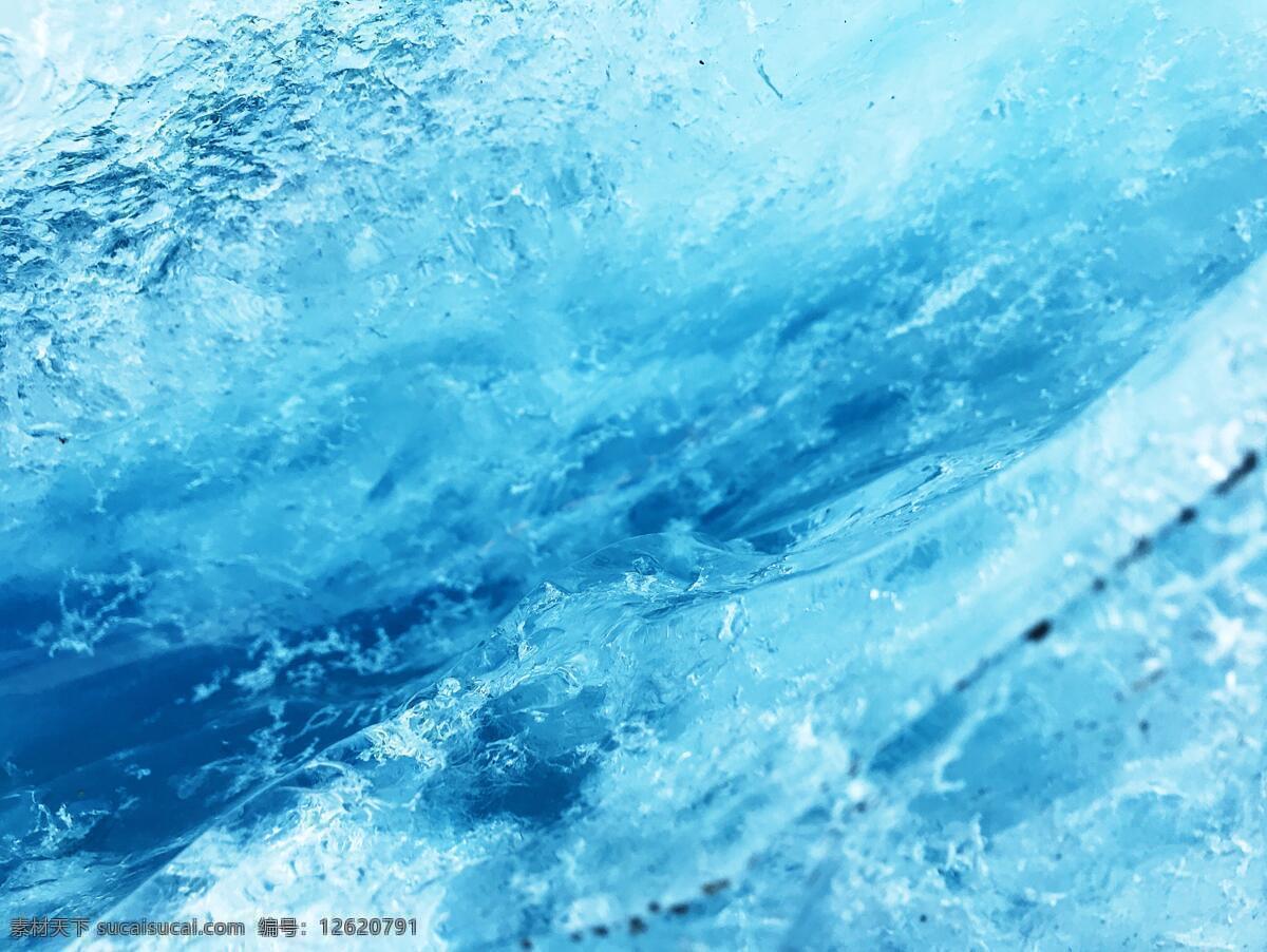 冰面 冰的表面 蓝色 冰柱 冬季 冰景 冰雪 冬天 寒天冻地 冷 寒冷 北方冬天 北方冬季 风景 自然景观 自然风景