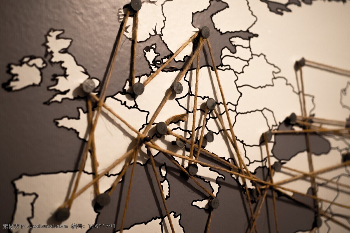 世界地图 世界 欧洲 连接 网络 大陆 旅行 目的地 壁纸 电脑桌面 文化艺术