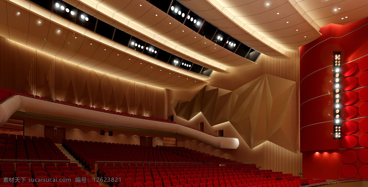 现代 歌剧院 舞台 装修 效果图 室内设计 观众席 听众席 椅子 电影院 影院剧 设计素材 室内装修 装修实景图 工装 现代装修
