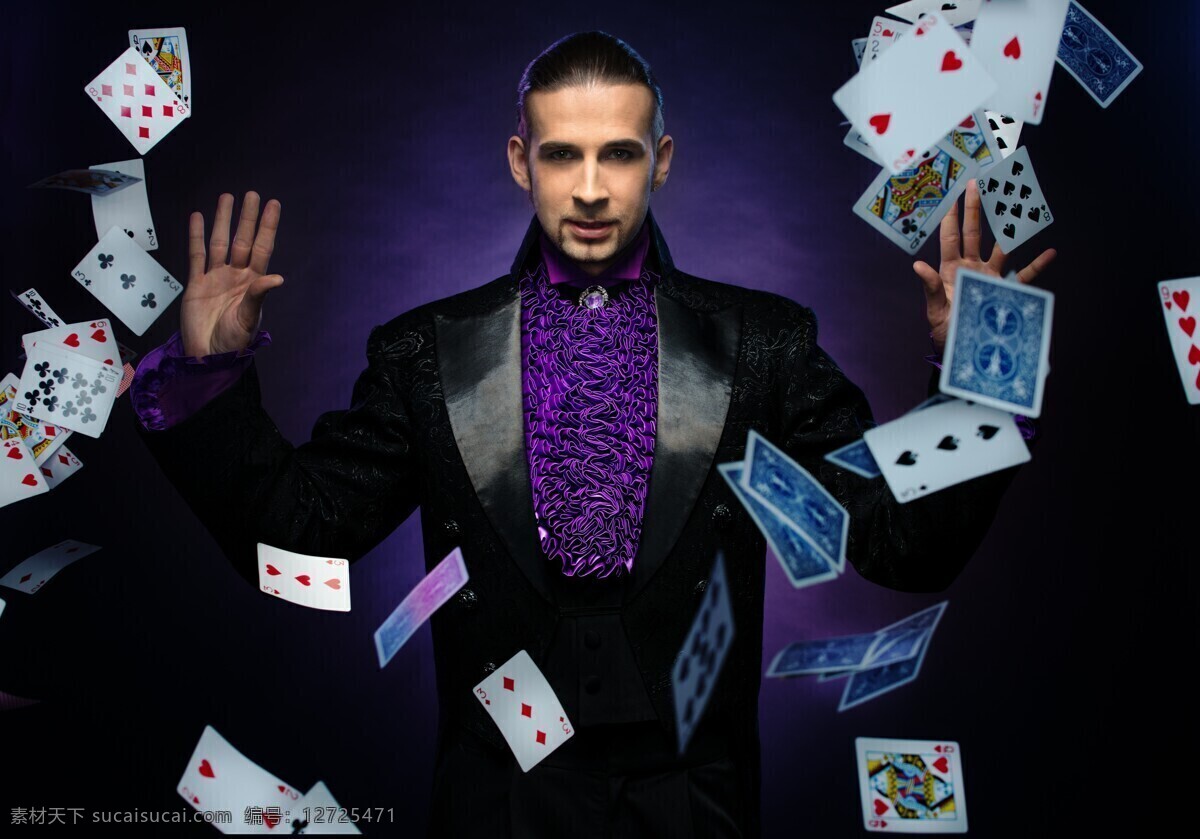 玩 扑克 魔术师 魔法 魔术 法术 其他艺术 文化艺术