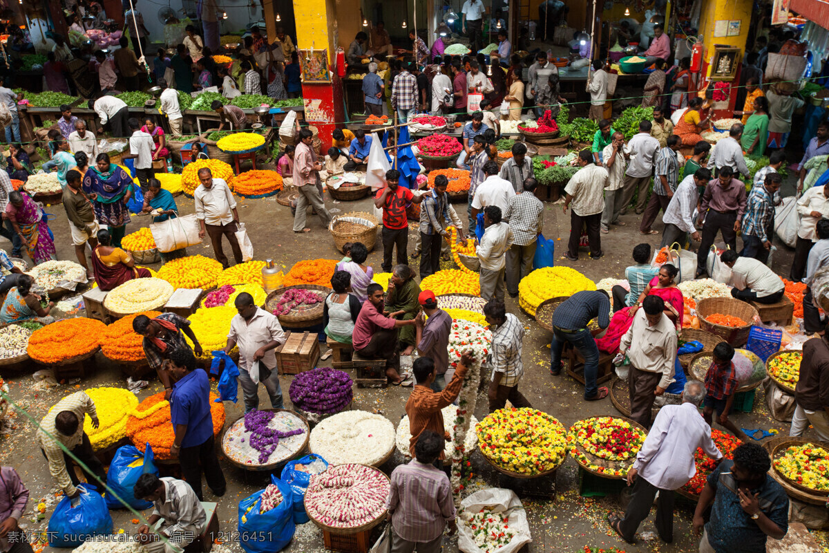 非洲 菜市场 热闹 场景 人物 非洲人 食物 卖菜 城市风光 环境家居