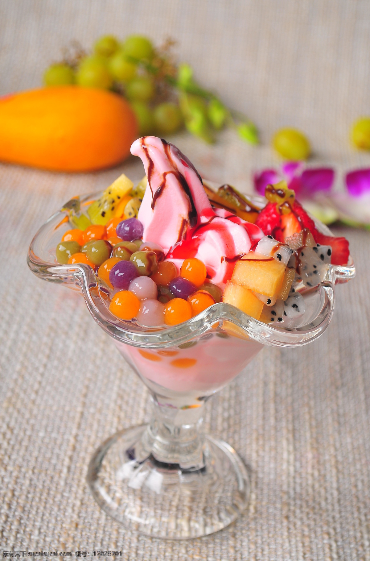 花淇淋 花式冰淇淋 冰淇淋 小吃系列 饮品系列 餐饮美食 西餐美食