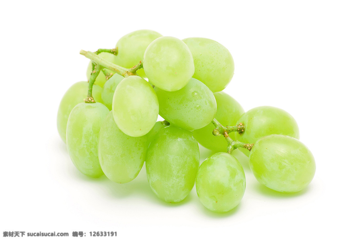 绿葡萄 葡萄 一串葡萄 美味水果 葡萄图片 葡萄摄影 餐饮美食 传统美食