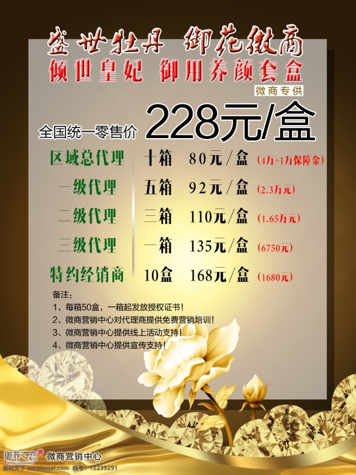 御 花 恋 微 商 招聘 要求 代理 御花之恋 微商 牡丹面膜 牡丹花茶 原创设计 其他原创设计