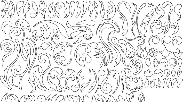 花纹 花卉 csh ps的csh ps矢量 ps形状 ps 形状 ps插件 剪影 剪贴画 剪贴 花纹剪影 花卉剪影 矢量 ps样式 源文件