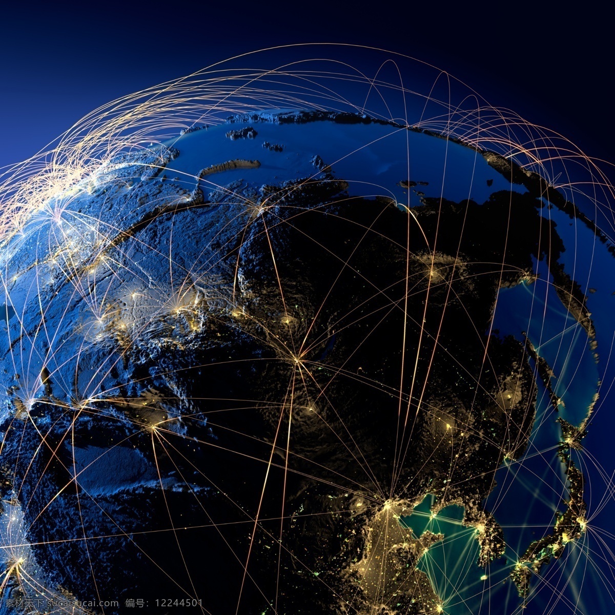 亚欧 板块 辐射 图 亚欧板块 地球 辐射全球 网络通讯 分布图 蓝色地球 地球背景 世界地图 鸟瞰地球 地球表面 其他类别 环境家居