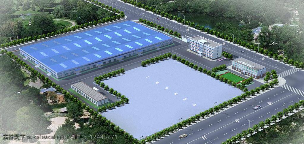 3d设计模型 max 室外模型 源文件 厂区 鸟瞰图 模型 鸟瞰 效果图 厂区模型 厂区办公 厂房模型 厂房3d模型 3d设计作品 3d模型素材 其他3d模型