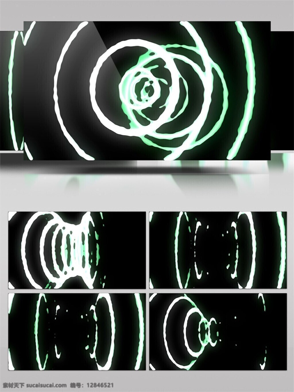 水 状 波纹 灯光 特效 视频 水波 光效 圆形 连环 vj线条 视频素材 动态视频素材