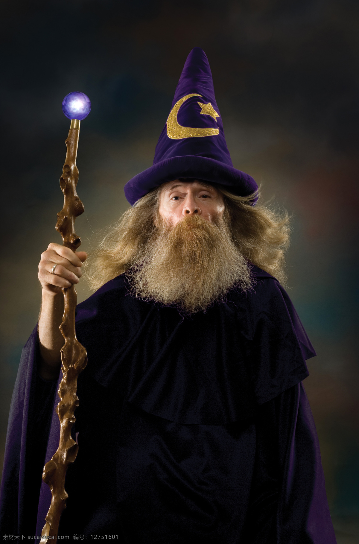 魔法师 法师 术士 巫师 拐杖 法杖 生活人物 人物图片