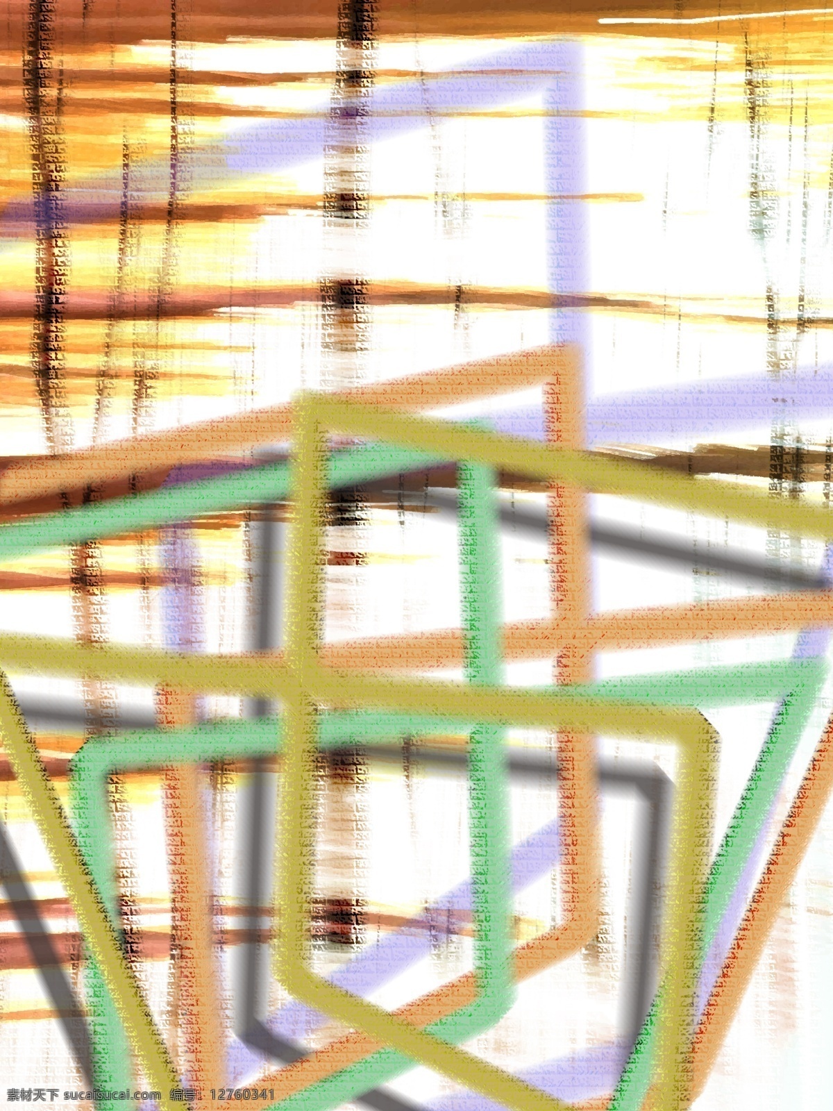 现代 复古 条纹 客厅 装饰画 复古抽象 简约条纹 棕褐色背景 肌理抽象 客厅装饰画