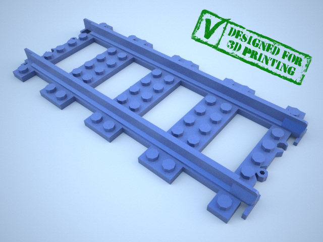 乐 高 火车 轨道 直接 支持 3d模型素材 其他3d模型