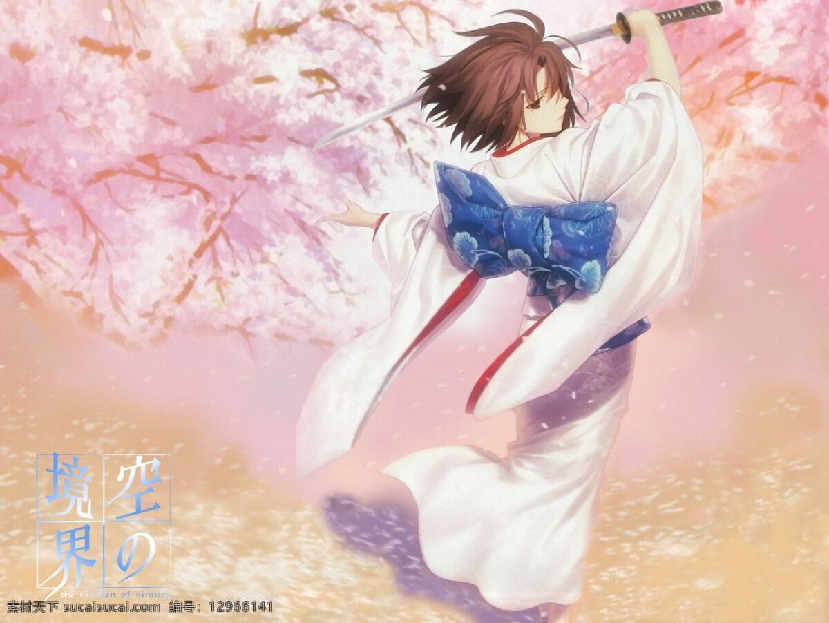 樱花空之境界 空之境界 两仪式 樱花 kara no kyoukai 动漫动画 动漫人物