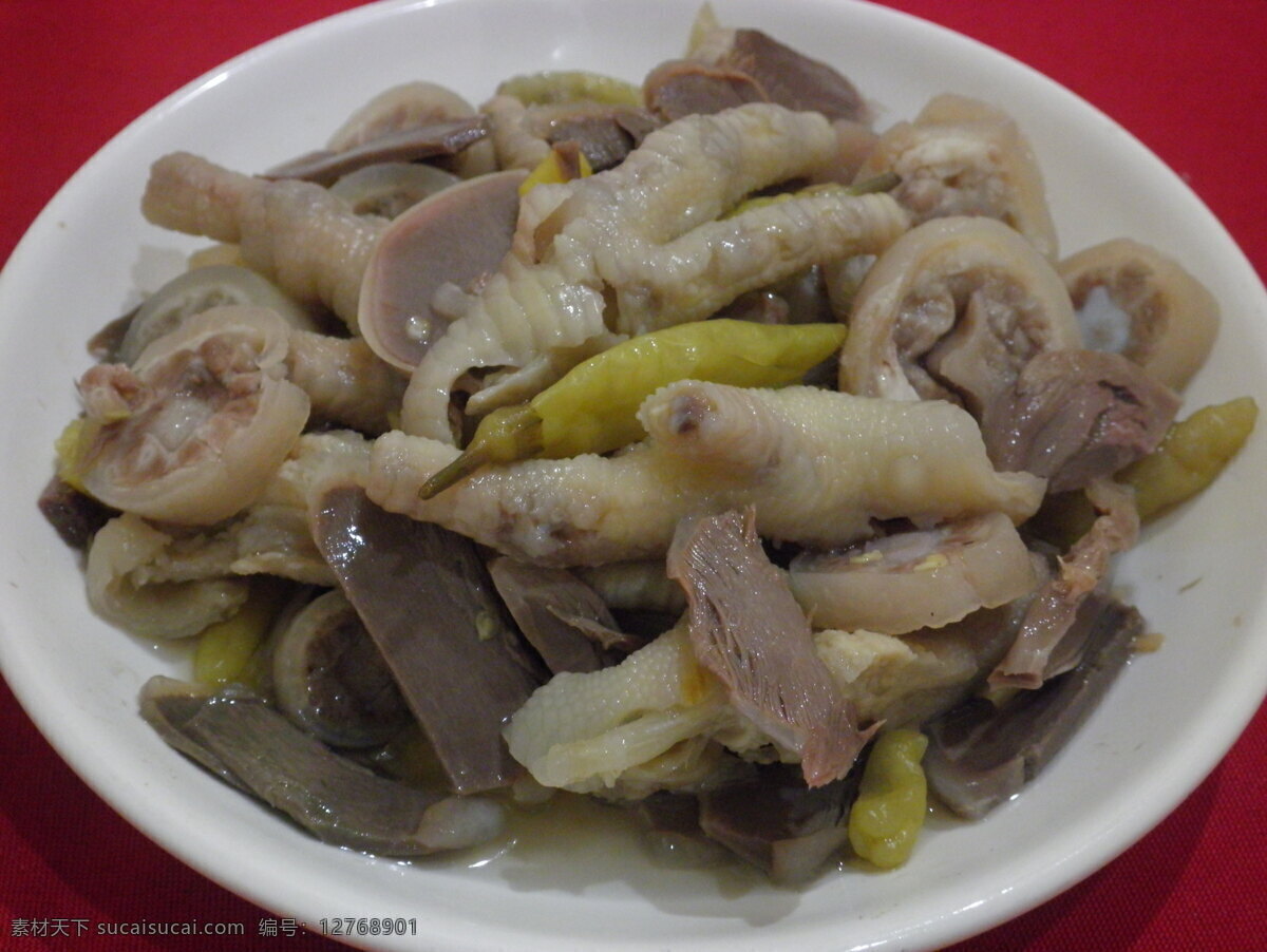 泡三样 鸡爪 辣椒 美食 美味 鲜美 中餐 名菜 餐饮 饮食 传统美食 餐饮美食