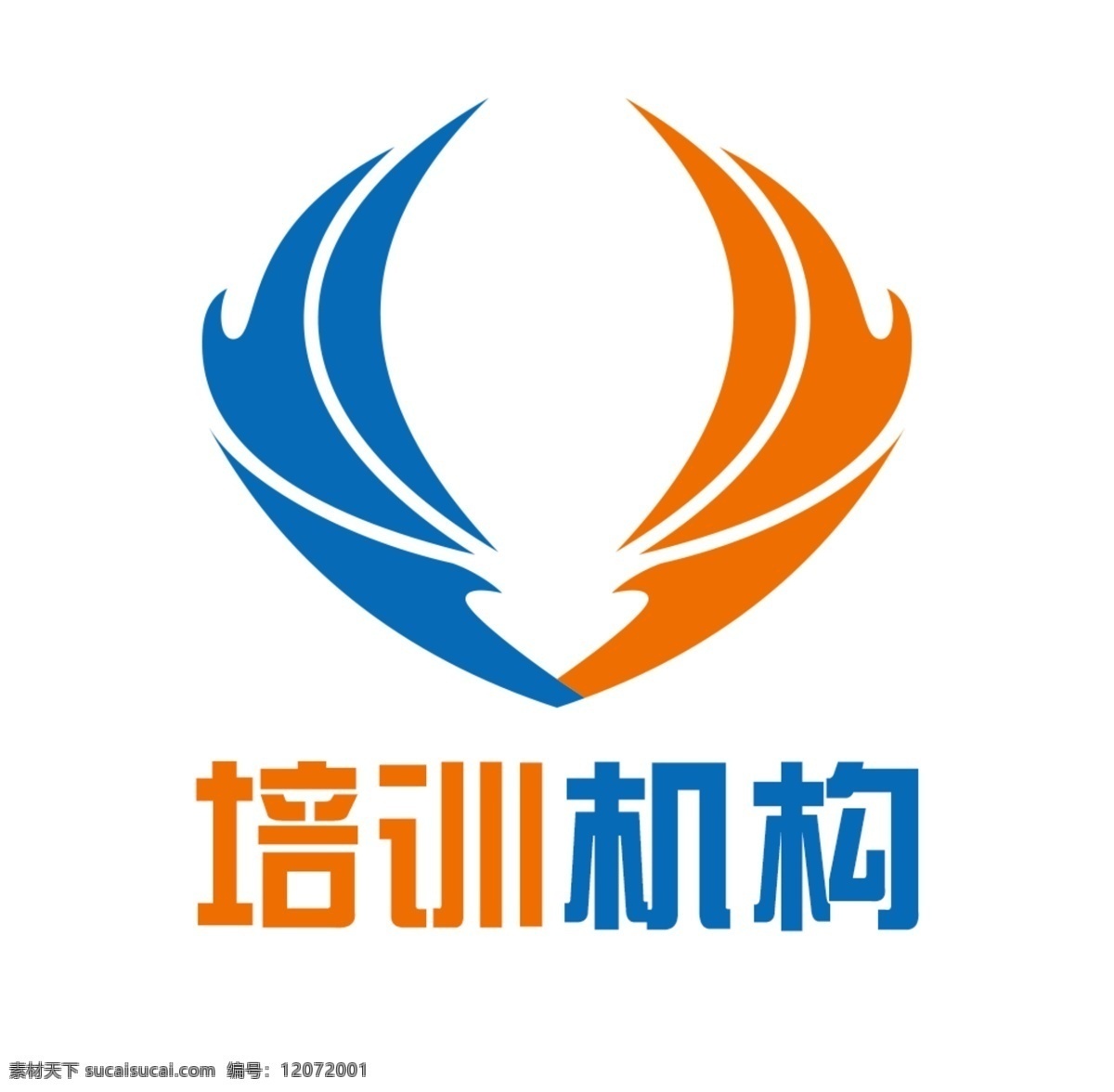 培训机构 logo 时尚 大气 简洁