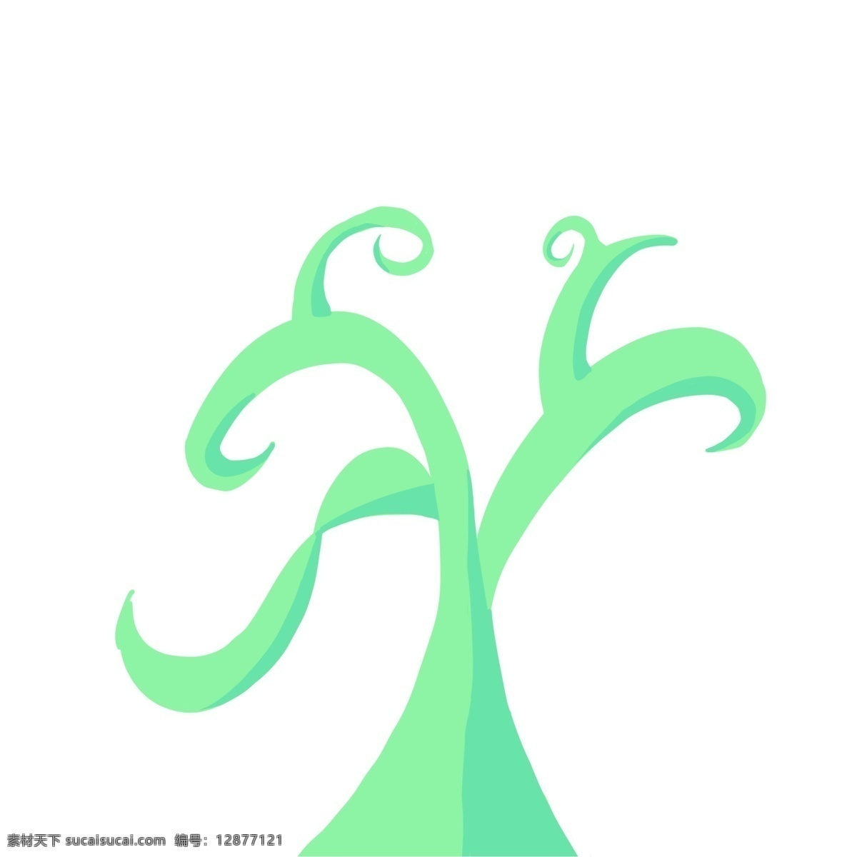 漂亮 绿色 藤蔓 插画 漂亮的藤蔓 绿色藤蔓 植物 绿色植物 花藤 枝蔓 植物叶子 花枝 植物插画