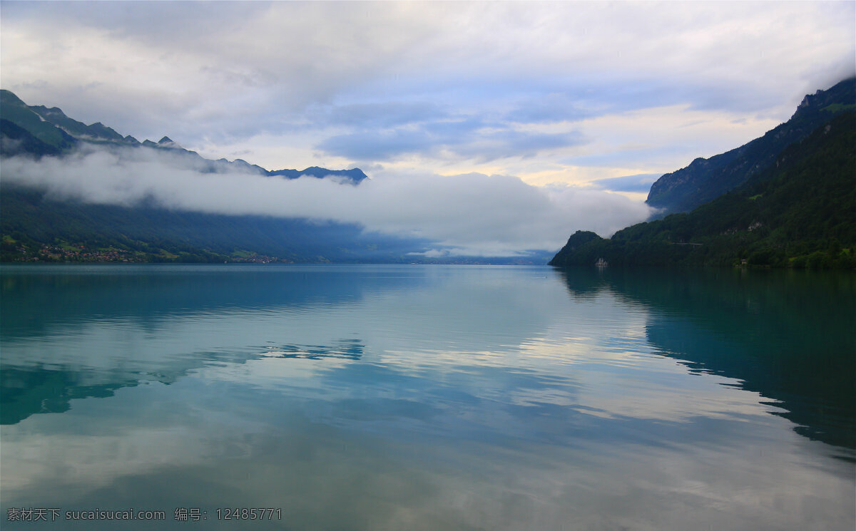 唯美 风景 风光 旅行 自然 瑞士 欧洲 布里恩茨湖 山水 山水之间 湖泊 湖水 旅游摄影 国外旅游