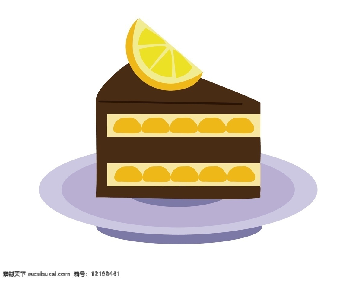 卡通 橙子 蛋糕 元素 小清新 甜品 水果蛋糕 手绘 巧克力蛋糕 颗粒 ai元素 矢量元素
