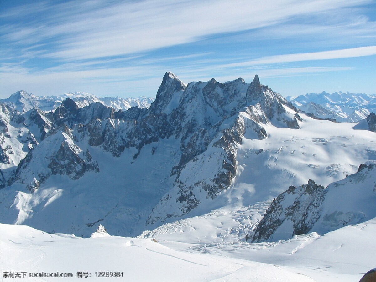 阿尔卑斯 雪山 景观 阿尔卑斯山脉 山顶 山地 高山 雪景 雪地 白雪 积雪 地质 地貌 雪山景观 自然风光 自然景观 自然风景