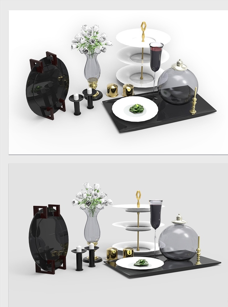 厨具图片 厨具 瓷器 茶杯 摆件 装饰 3d设计 max
