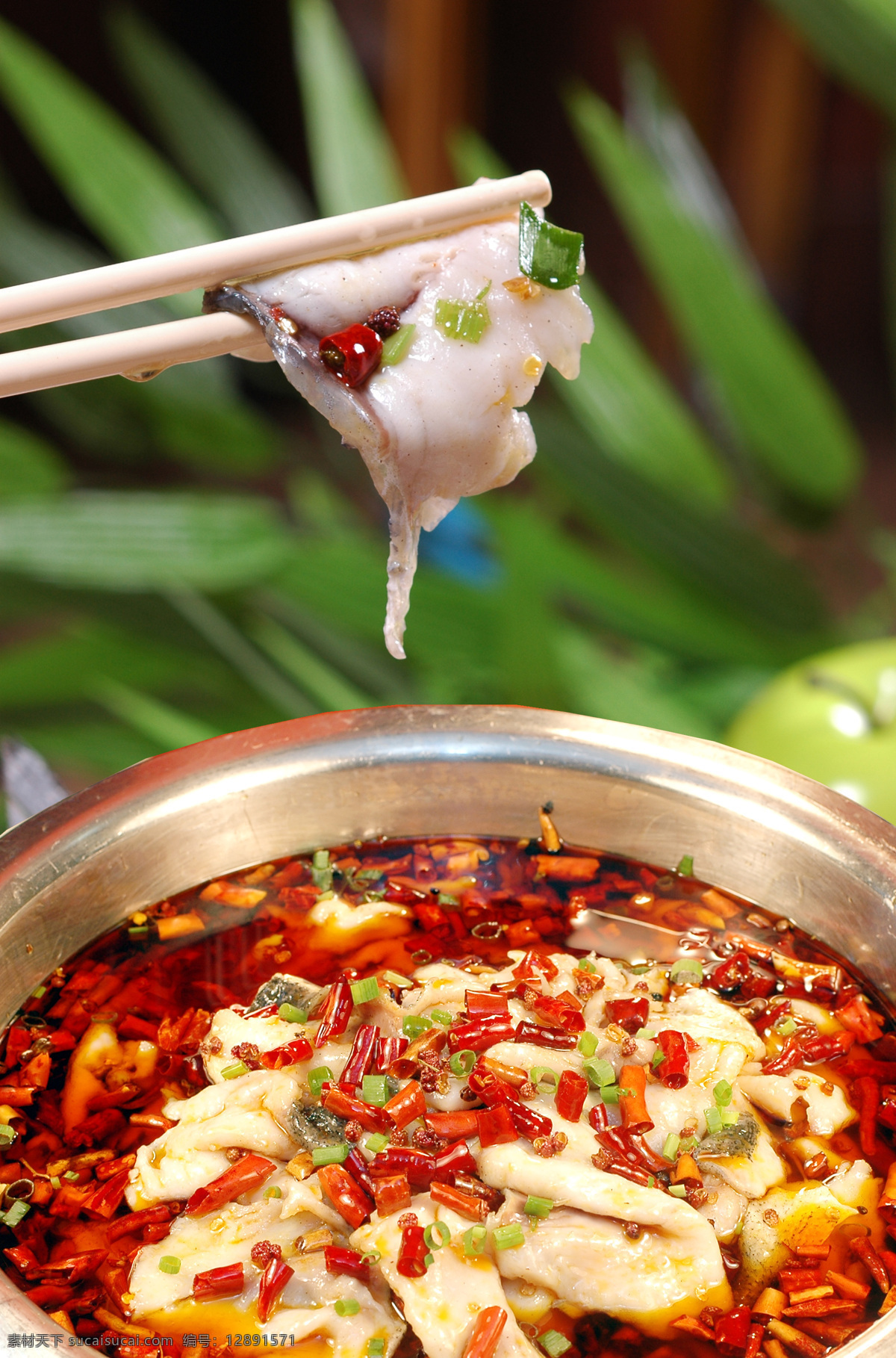 沸腾鱼 水煮鱼片 餐饮美食 传统美食 摄影图库