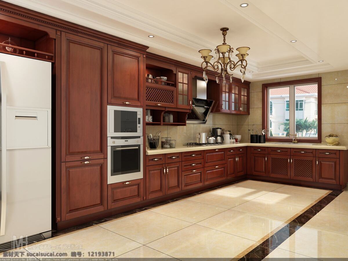 橱柜效果图 厨房效果图 橱柜设计 厨房设计 效果图 环境设计 室内设计