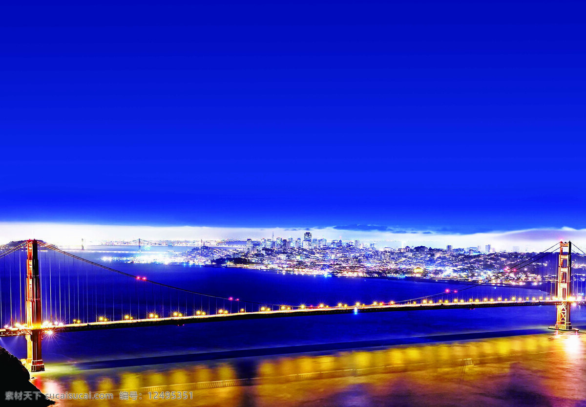 旧金山大桥 美国 旧金山 吊索桥 建筑摄影 建筑园林 旧金山夜景 夜景 美国夜景 国外旅游 旅游摄影