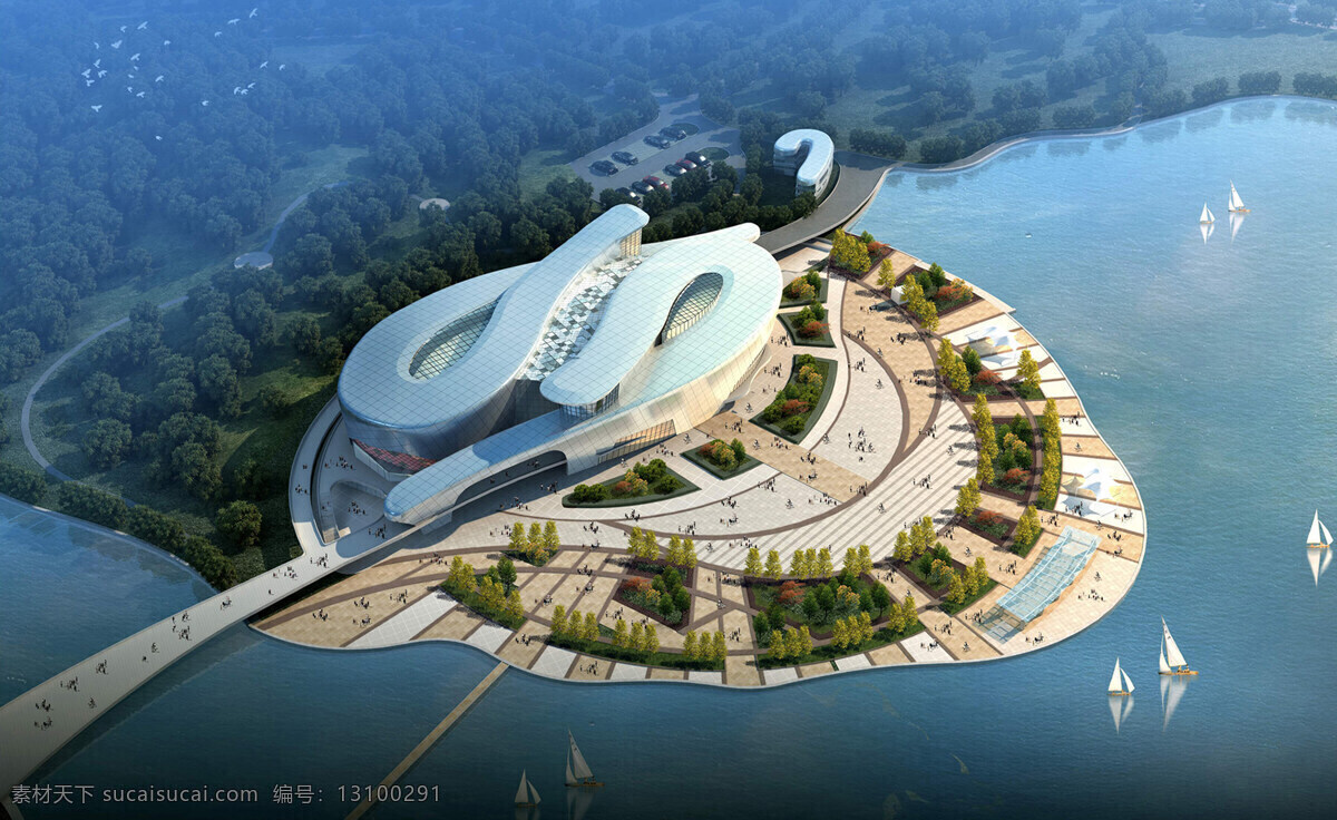 鄱阳湖 博物馆 效果图 3d贴图素材 jpg图片 环境设计 建筑设计 家居装饰素材 展示设计