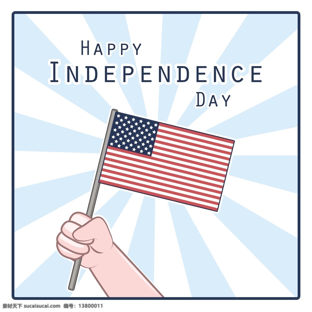 美国 独立日 国旗 背景 美国独立日