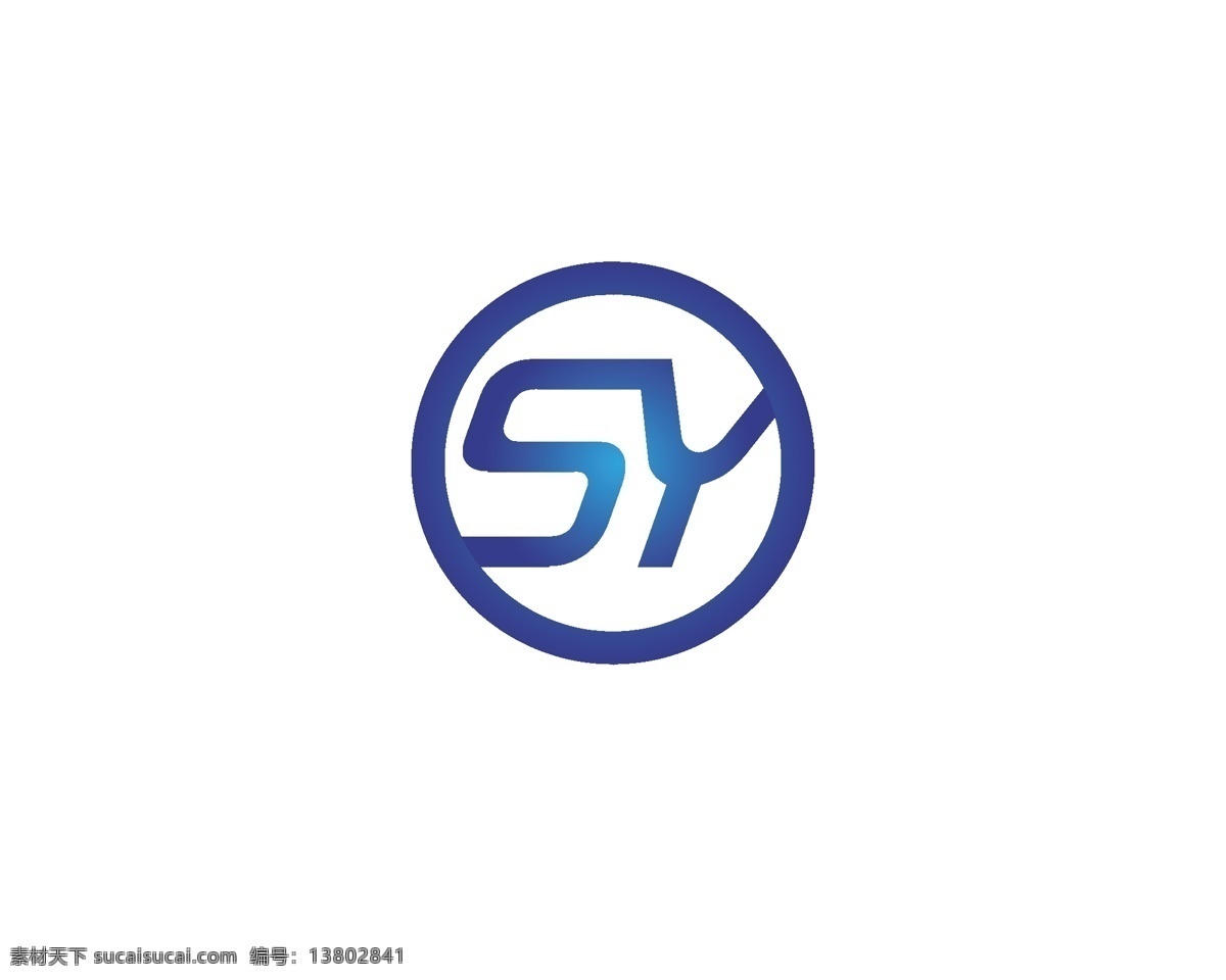 科技 logo 字母sy 简约 标志图标 其他图标